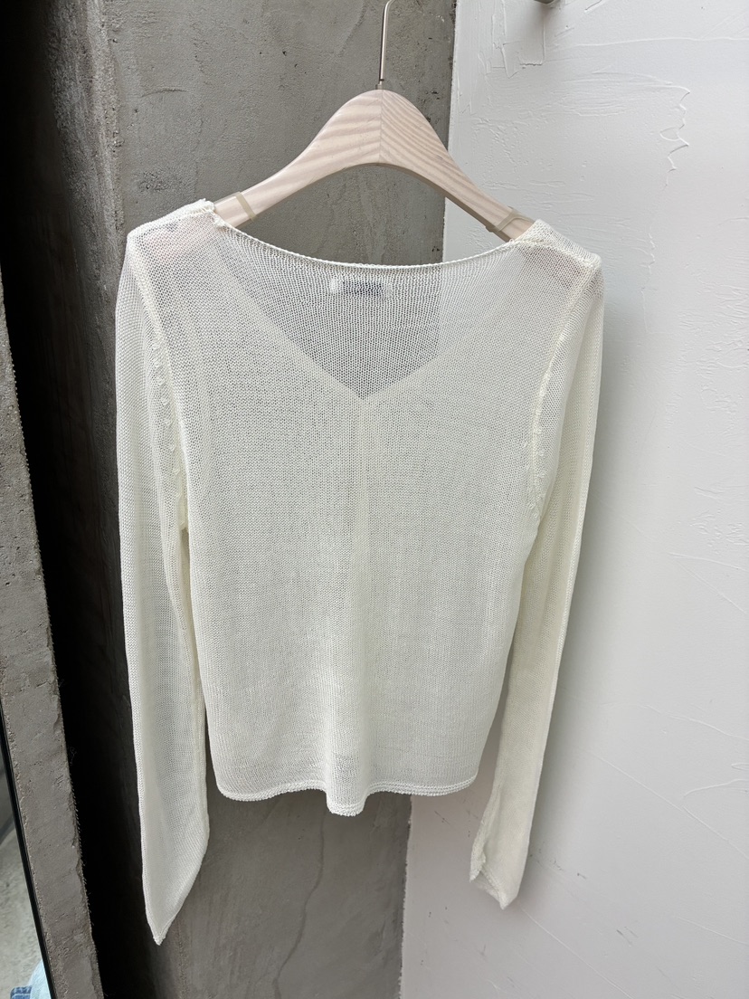 Verbena韓國直郵女裝新款人氣26春夏熱賣職業針織衫亞麻開衫Verbena針織衫