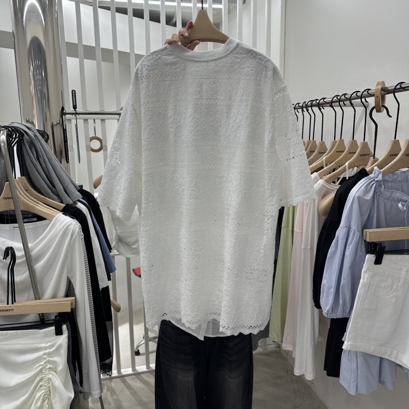 VENEFIT韓國代購女裝新品人氣熱賣推薦26春夏時尚連衣裙蕾絲VENEFIT/JENNIE連衣裙