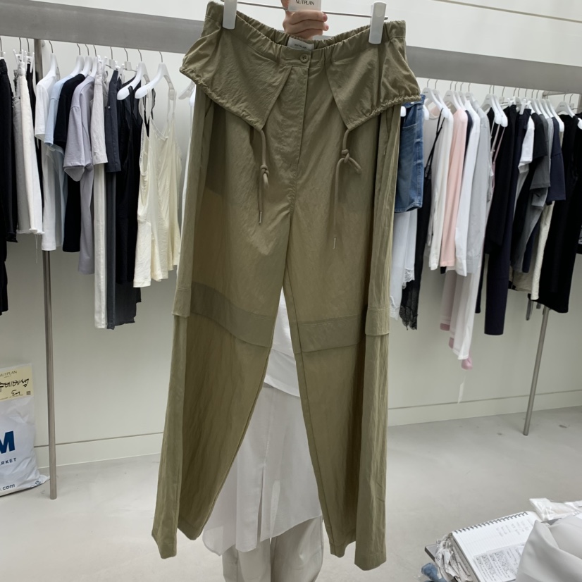 NUTPLAN韓國東大門直郵女裝新款熱賣職業推薦時尚人氣休閑褲NUTPLAN休閑褲圖色2
