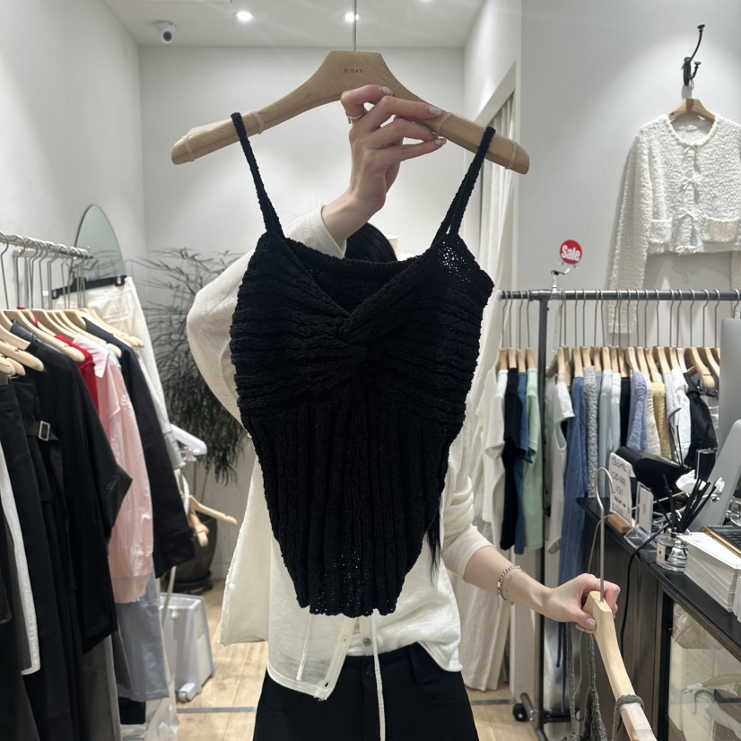 DDAY韓國東大門直郵女士新款時尚26春夏休閑熱賣吊帶背心DDAY吊帶/背心圖色3