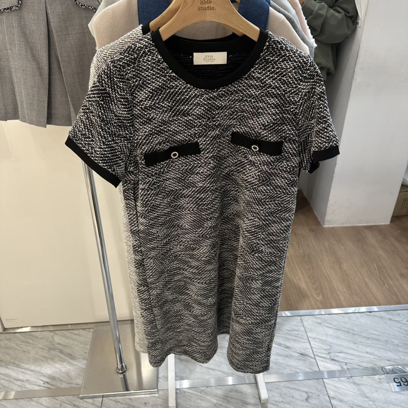 ABLESTUDIO韓國直郵女裝新款職業時尚人氣推薦26春夏連衣裙ABLESTUDIO連衣裙圖色1