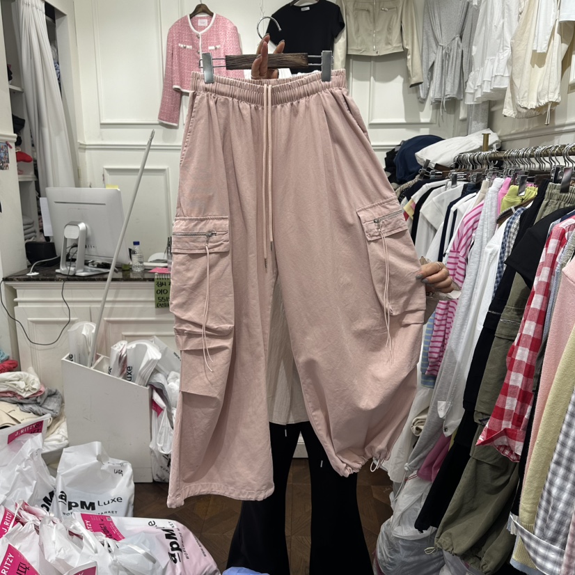 J.RITZY韓國東大門直郵女裝新品熱賣推薦人氣休閑褲口袋J.RITZY休閑褲圖色1