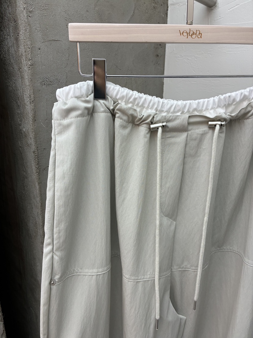 Verbena韓國代購女士新款時尚休閑推薦熱賣休閑褲工裝褲撞色Verbena休閑褲