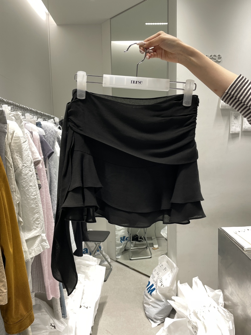 NUESE韓國直郵女士新品推薦職業人氣26春夏熱賣休閑時尚短裙NUESE短裙圖色2