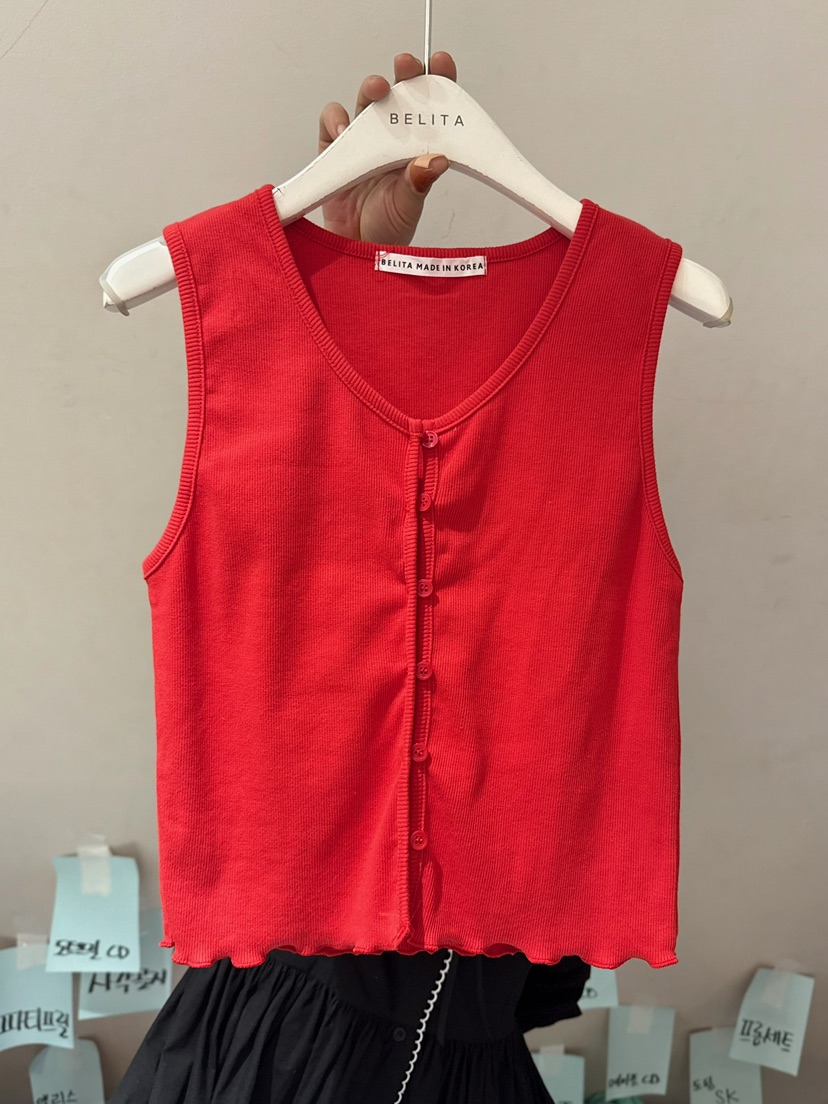 BELITA-L韓國東大門直郵女士新款職業推薦時尚熱賣吊帶背心BELITA-L吊帶/背心圖色2