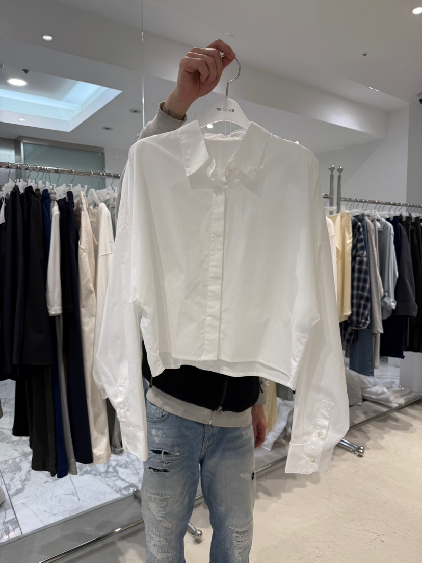 THE BRUNCH韓國東大門直郵女士新品推薦休閑襯衫蕾絲衫短款THE BRUNCH襯衫/蕾絲衫圖色1