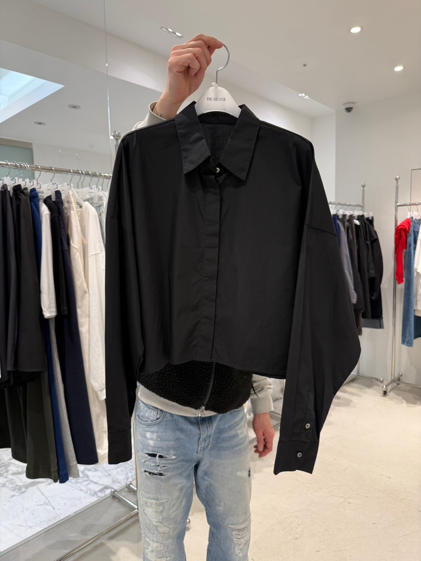 THE BRUNCH韓國東大門直郵女士新品推薦休閑襯衫蕾絲衫短款THE BRUNCH襯衫/蕾絲衫圖色3