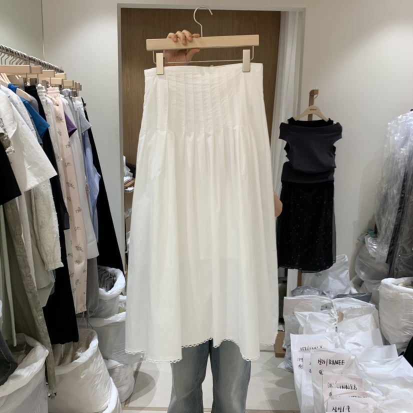 HOWFF韓國直郵實拍女士新款人氣休閑職業熱賣26春夏時尚長裙HOWFF長裙