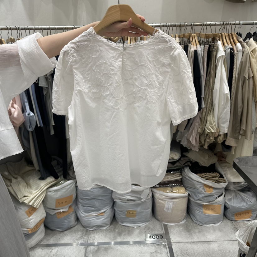 G.I-L韓國直郵女士新款人氣職業休閑時尚26春夏襯衫蕾絲衫G.I-L襯衫/蕾絲衫