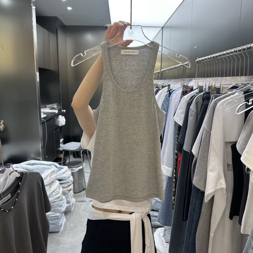 MADCITY/SAGAFURS韓國直郵女士新品熱賣人氣職業吊帶背心MADCITY/SAGAFURS吊帶/背心圖色2
