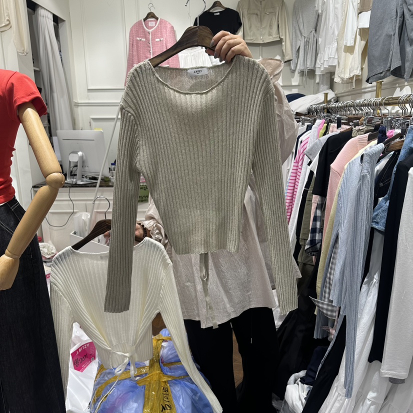 J.RITZY韓國東大門直郵女士新品熱賣推薦休閑時尚針織衫J.RITZY針織衫圖色3