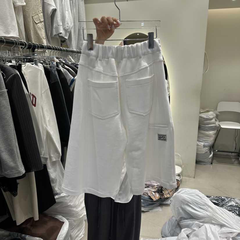 AT THE END韓國東大門直郵女士新款26春夏休閑職業短褲AT THE END短褲