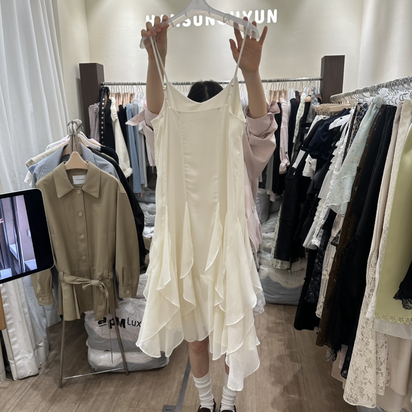 HANSUNGHYUN韓國東大門代購女裝新款休閑時尚人氣熱賣連衣裙HANSUNGHYUN連衣裙