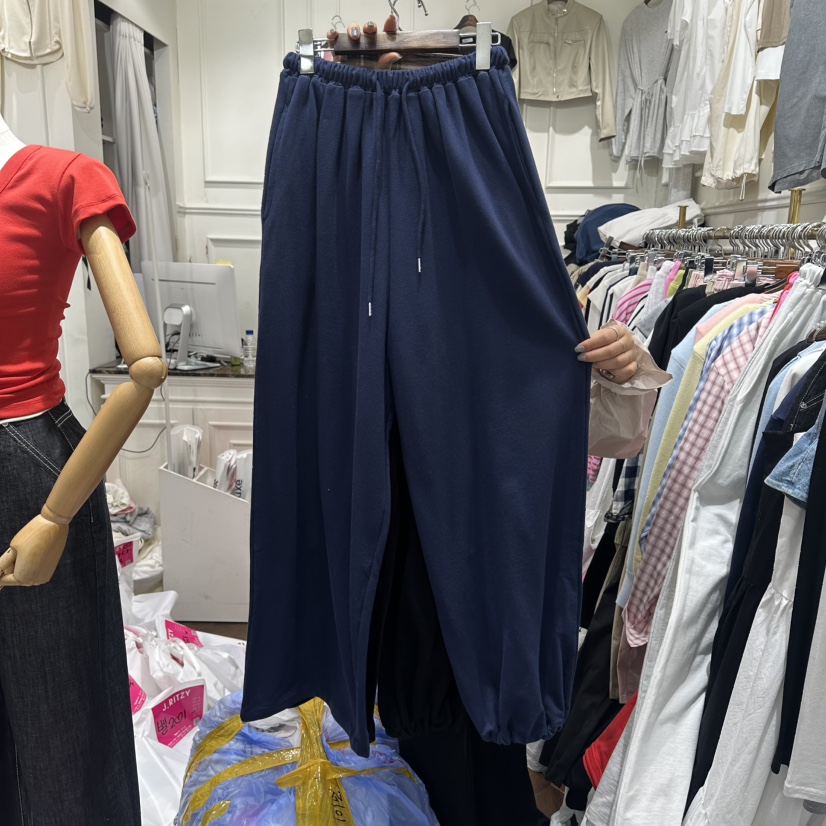 J.RITZY韓國東大門代購女裝新款休閑職業人氣熱賣休閑褲J.RITZY休閑褲圖色5深藍色