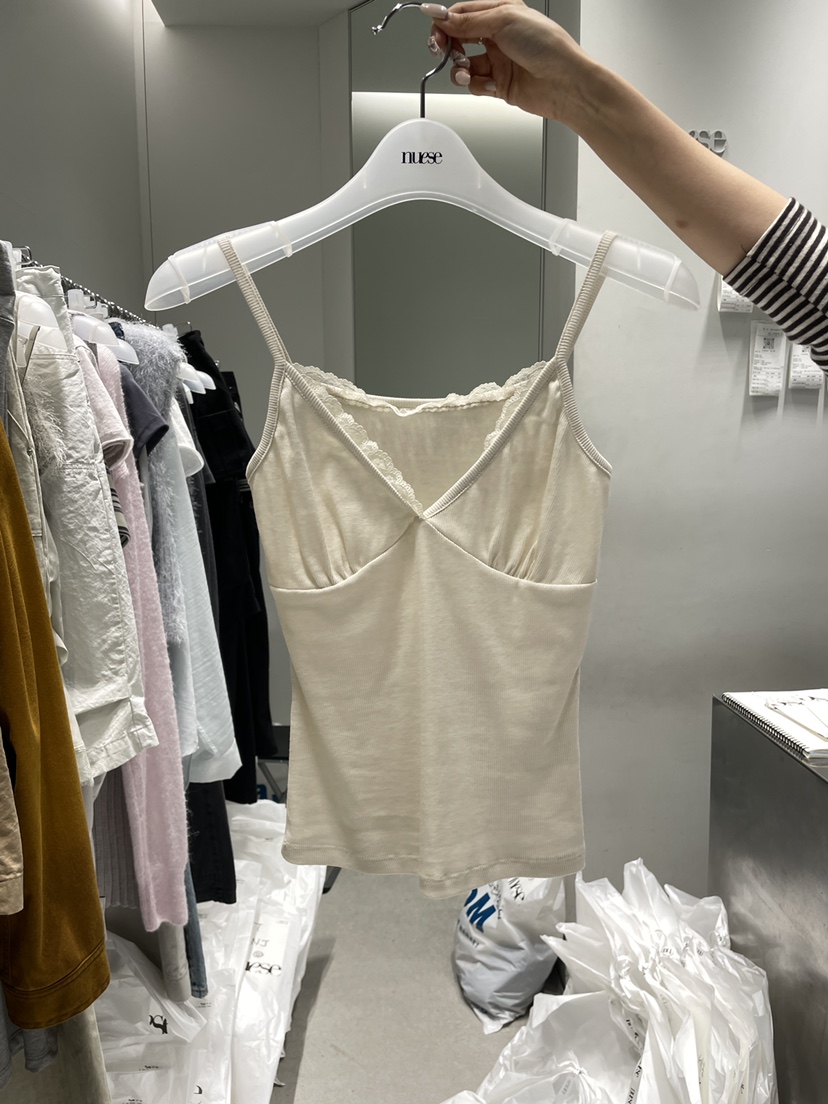 NUESE韓國代購女裝新款26春夏人氣時尚推薦職業熱賣吊帶背心NUESE吊帶/背心圖色3