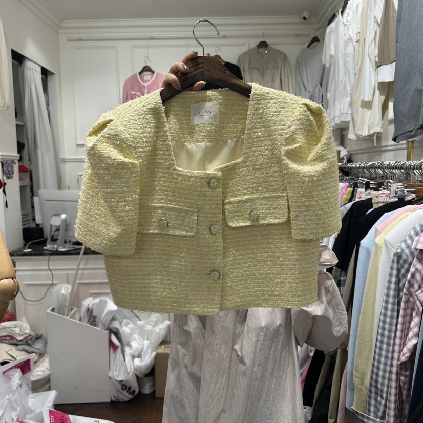 J.RITZY韓國東大門直郵女裝新款時尚人氣休閑推薦職業夾克J.RITZY夾克圖色3