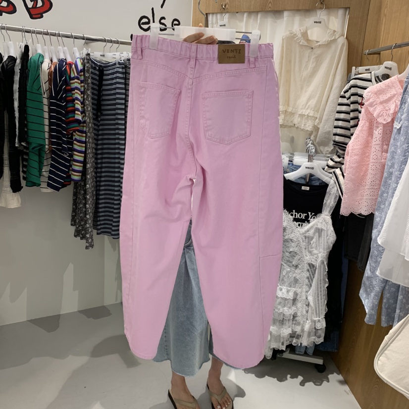 VENTI韓國東大門直郵女裝新款人氣26春夏推薦休閑休閑褲水洗VENTI休閑褲