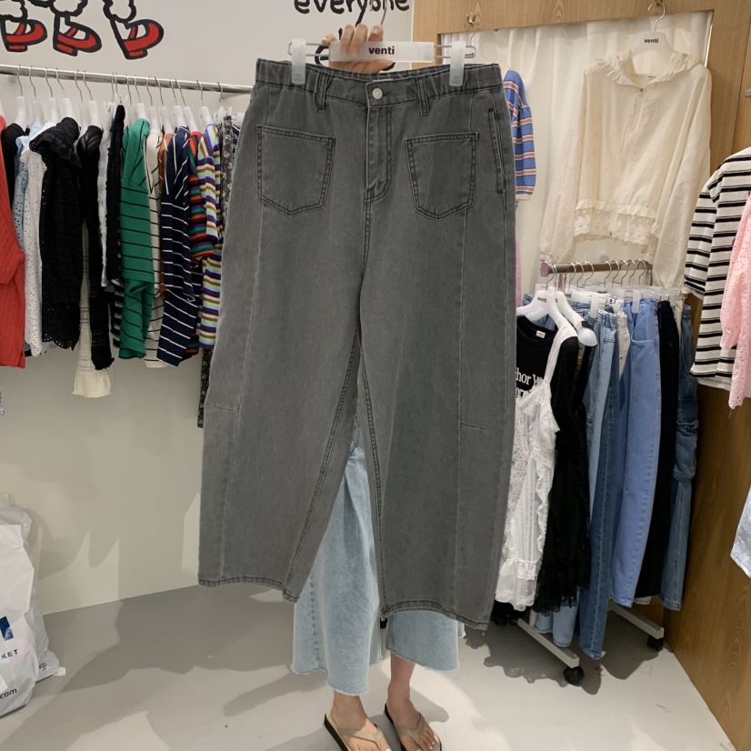 VENTI韓國東大門直郵女裝新款人氣26春夏推薦休閑休閑褲水洗VENTI休閑褲圖色3