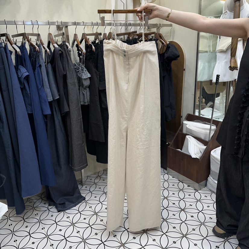 BAMBOLINA韓國代購女士新款26春夏熱賣推薦職業休閑背帶褲BAMBOLINA背帶褲圖色1