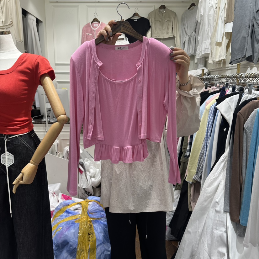 J.RITZY韓國代購女士新款時尚26春夏職業休閑熱賣套裝套裝J.RITZY套裝圖色3