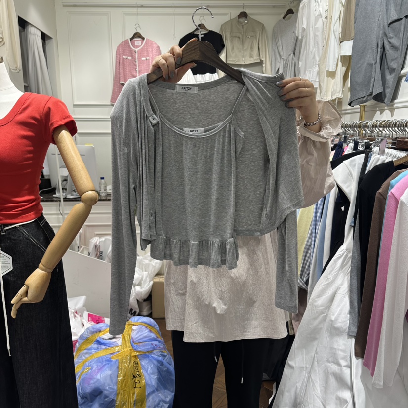 J.RITZY韓國代購女士新款時尚26春夏職業休閑熱賣套裝套裝J.RITZY套裝圖色5