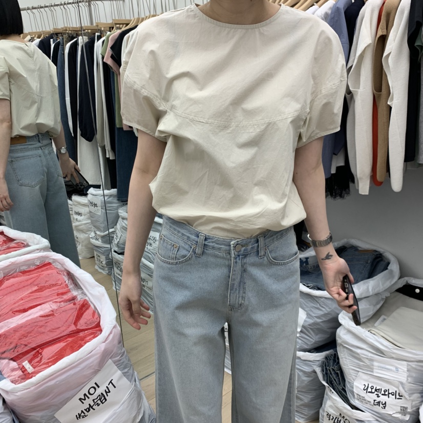 MOI-A韓國代購女士新款人氣休閑26春夏熱賣職業襯衫蕾絲衫MOI-A襯衫/蕾絲衫圖色3