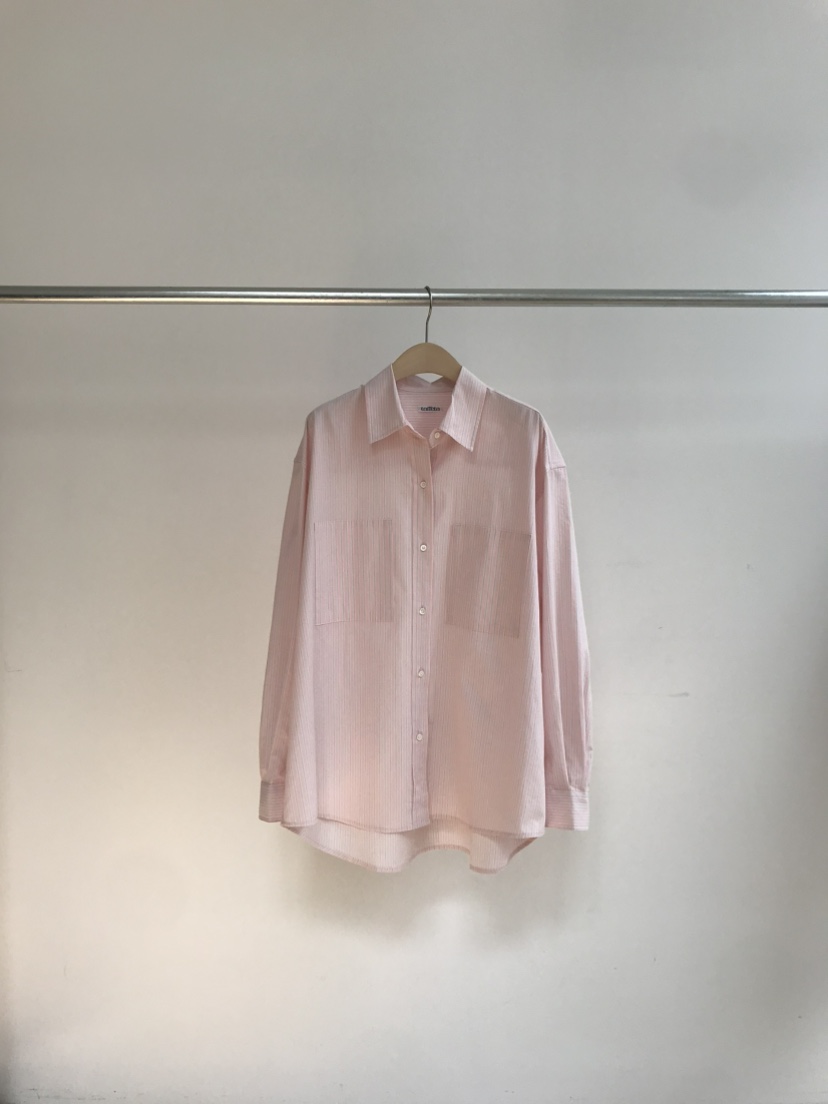 TAFFETA/MURET韓國東大門代購女裝新款時尚襯衫蕾絲衫條紋TAFFETA/MURET襯衫/蕾絲衫圖色1