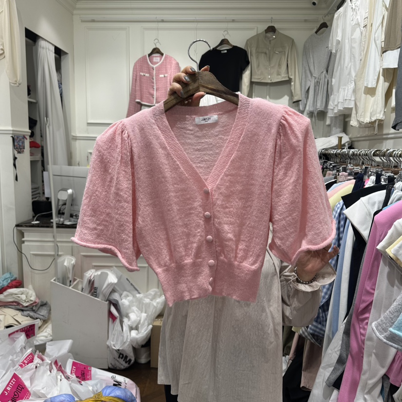 J.RITZY韓國直郵實拍女裝新品推薦26春夏休閑職業針織衫J.RITZY針織衫圖色2