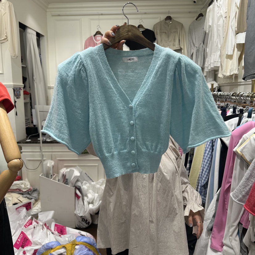 J.RITZY韓國直郵實拍女裝新品推薦26春夏休閑職業針織衫J.RITZY針織衫圖色4