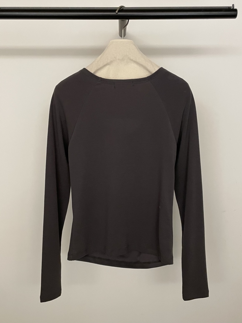 BOLD-A韓國直郵女士新品熱賣推薦時尚人氣26春夏長袖T恤U領RE BOLD長袖T恤