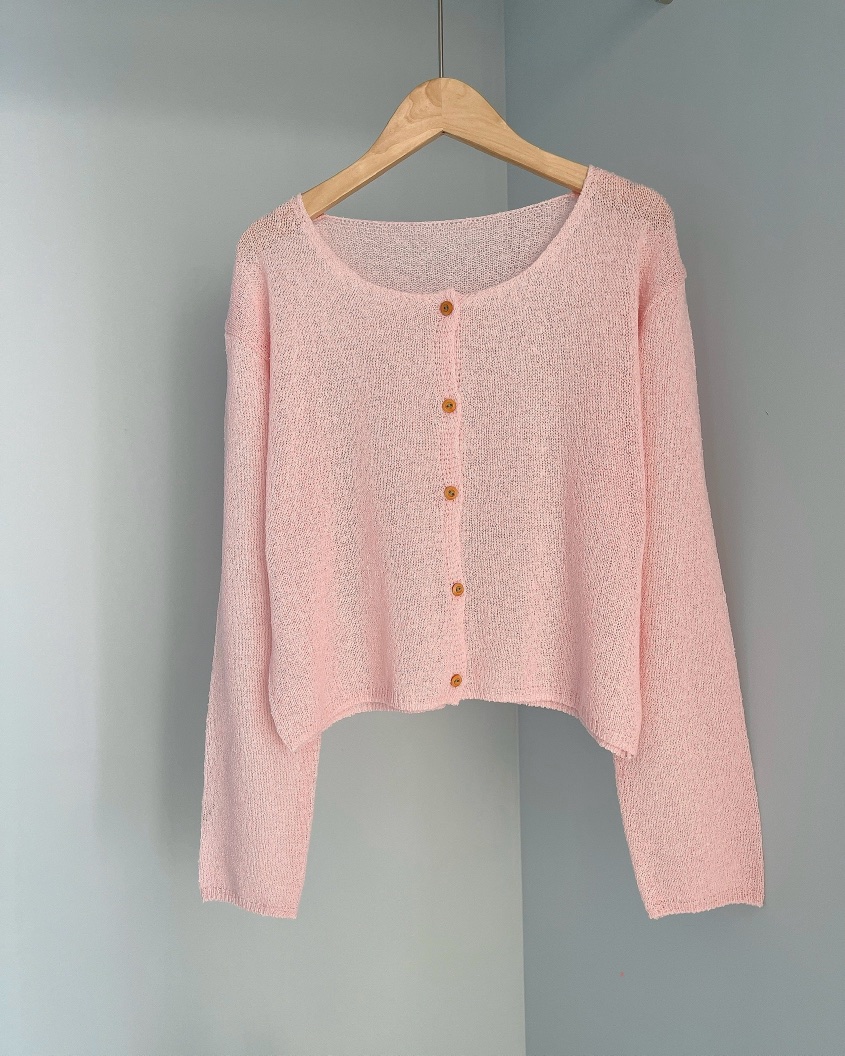 MINIQUEENS韓國直郵女士新品人氣休閑熱賣時尚針織衫亞麻布MINIQUEENS針織衫圖色2