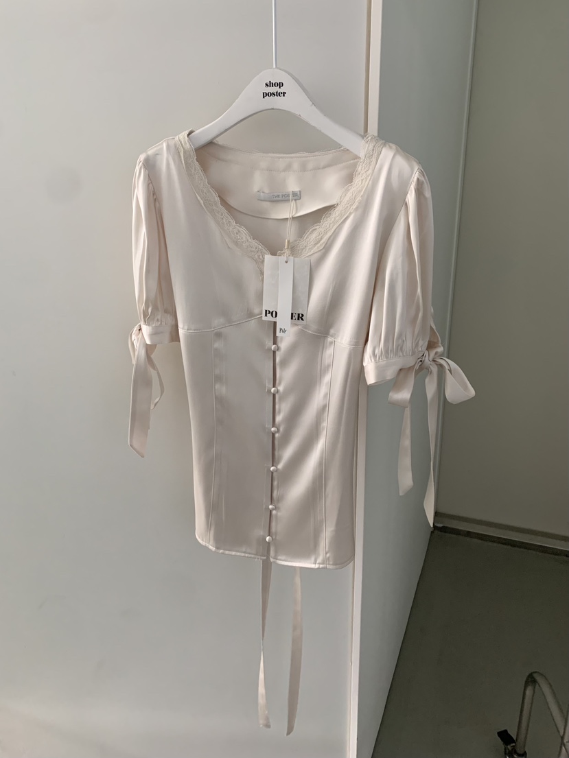 SHOP POSTER韓國東大門直郵女裝新品推薦人氣襯衫蕾絲衫SHOP_POSTER襯衫/蕾絲衫圖色3