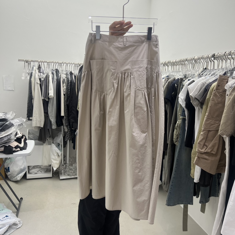 PADO韓國直郵女裝新款職業26春夏人氣休閑推薦時尚熱賣長裙PADO長裙