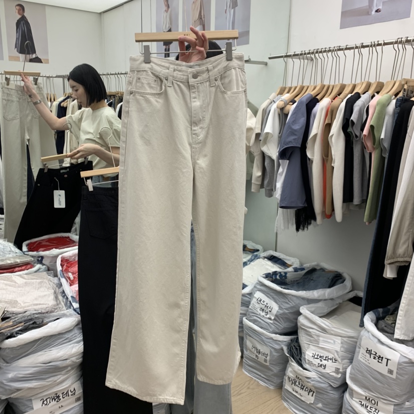 MOI-A韓國東大門代購女裝新品推薦26春夏人氣時尚休閑褲MOI-A休閑褲圖色1