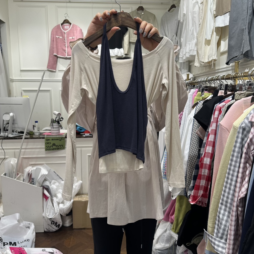 J.RITZY韓國代購女裝新款休閑推薦26春夏人氣套裝兩件套J.RITZY套裝圖色1