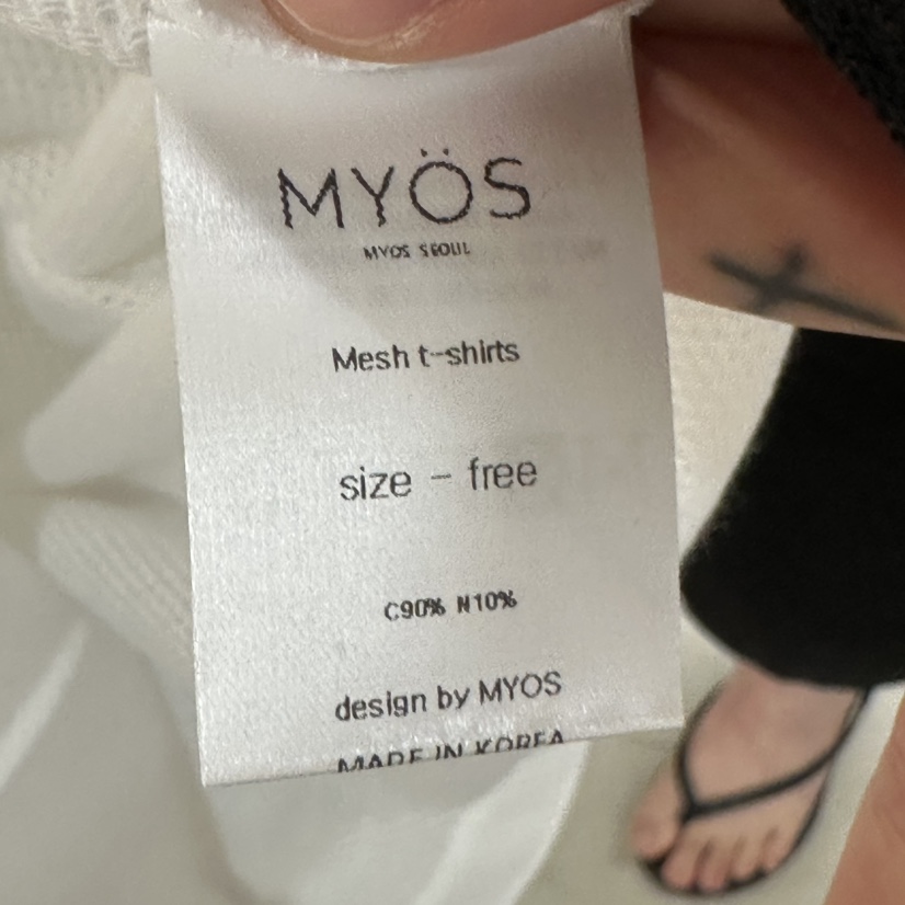 MYOS韓國東大門直郵女裝新款職業人氣時尚休閑熱賣推薦T恤MYOST恤