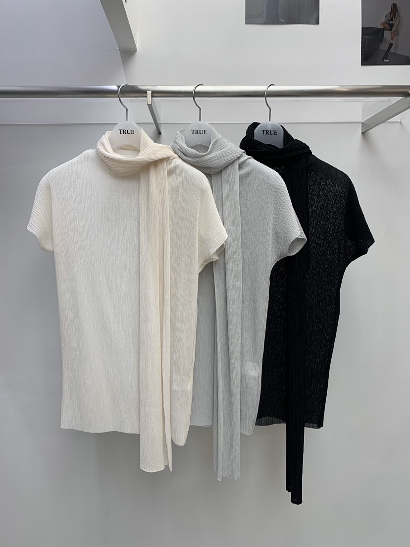 TRUE韓國直郵女裝新款26春夏休閑職業推薦時尚套裝含脖帶TRUE套裝