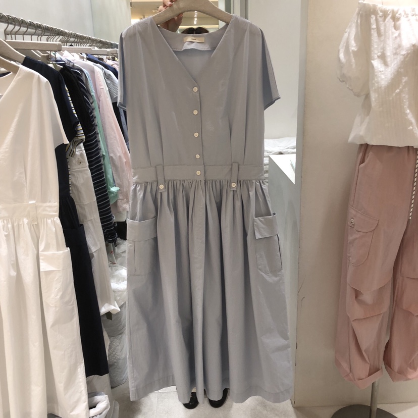 ASOME韓國代購女士新品休閑人氣26春夏時尚推薦熱賣連衣裙A.SOME連衣裙圖色2