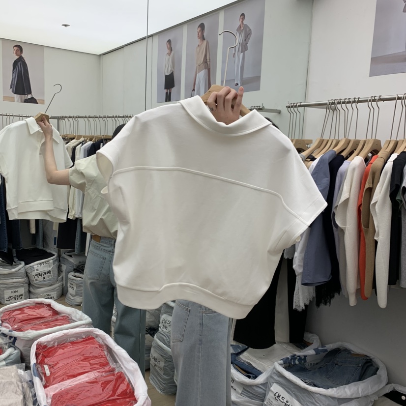 MOI-A韓國直郵實拍女裝新款人氣休閑推薦時尚26春夏熱賣T恤MOI-AT恤