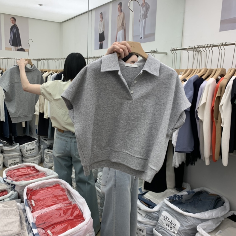 MOI-A韓國直郵實拍女裝新款人氣休閑推薦時尚26春夏熱賣T恤MOI-AT恤圖色2