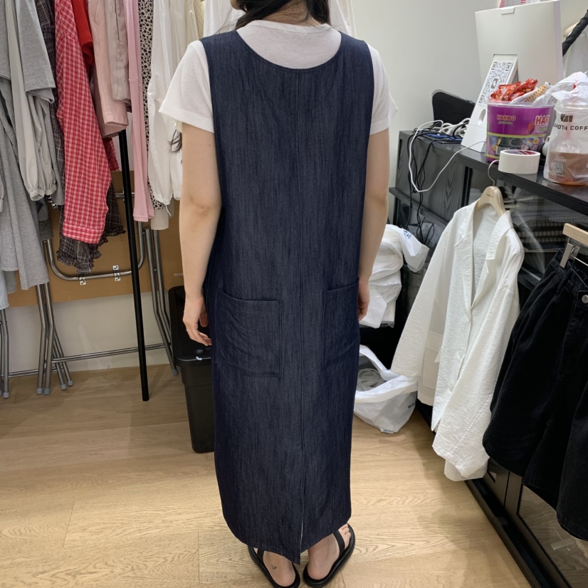 SPAGHETTI韓國直郵女士新品人氣熱賣職業26春夏連衣裙不含內搭spaghetti連衣裙