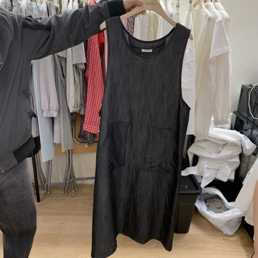SPAGHETTI韓國直郵女士新品人氣熱賣職業26春夏連衣裙不含內搭spaghetti連衣裙圖色2