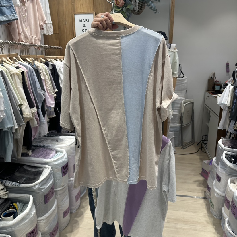 MARI CO韓國代購女裝新品時尚推薦人氣職業休閑熱賣26春夏T恤MARI COT恤