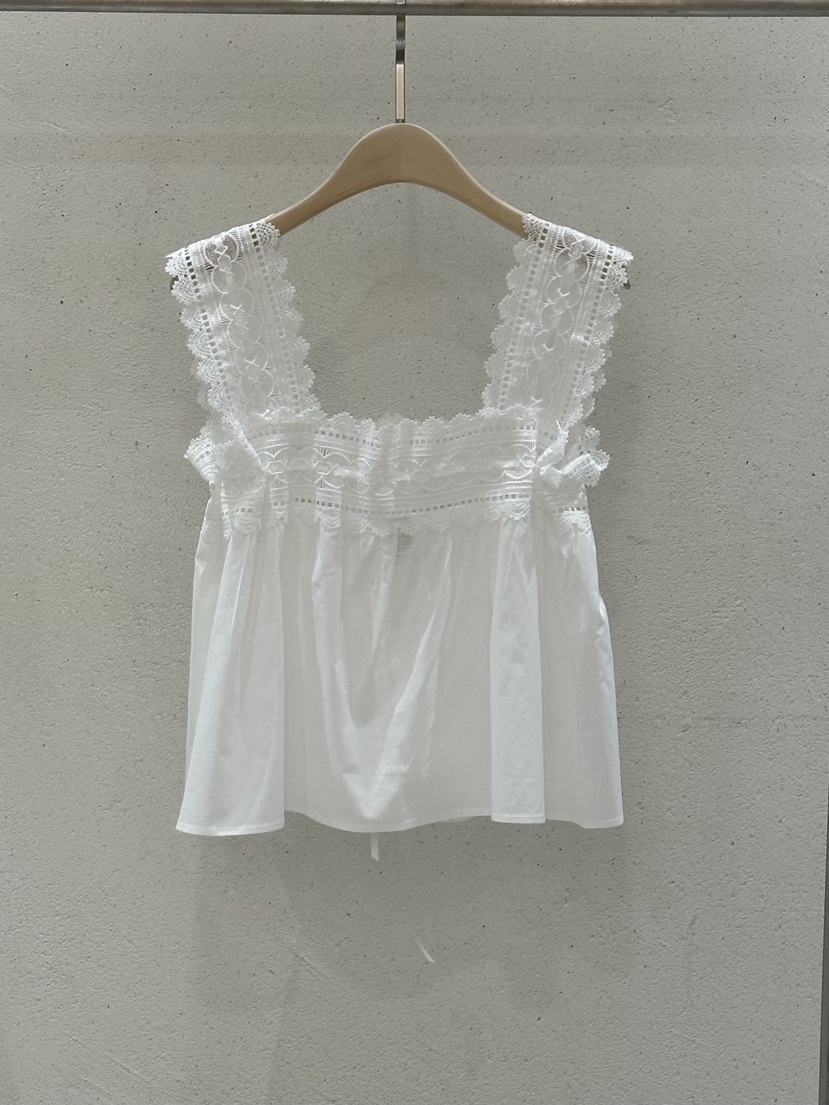 FIZZ韓國東大門代購女士新品休閑熱賣人氣26春夏吊帶背心蕾絲FIZZ吊帶/背心