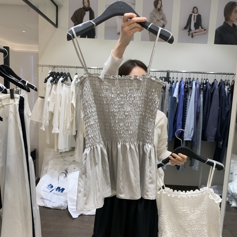 OURIN/THIS IS韓國直郵女士新款休閑職業熱賣26春夏吊帶背心OURIN/THIS IS吊帶/背心圖色2