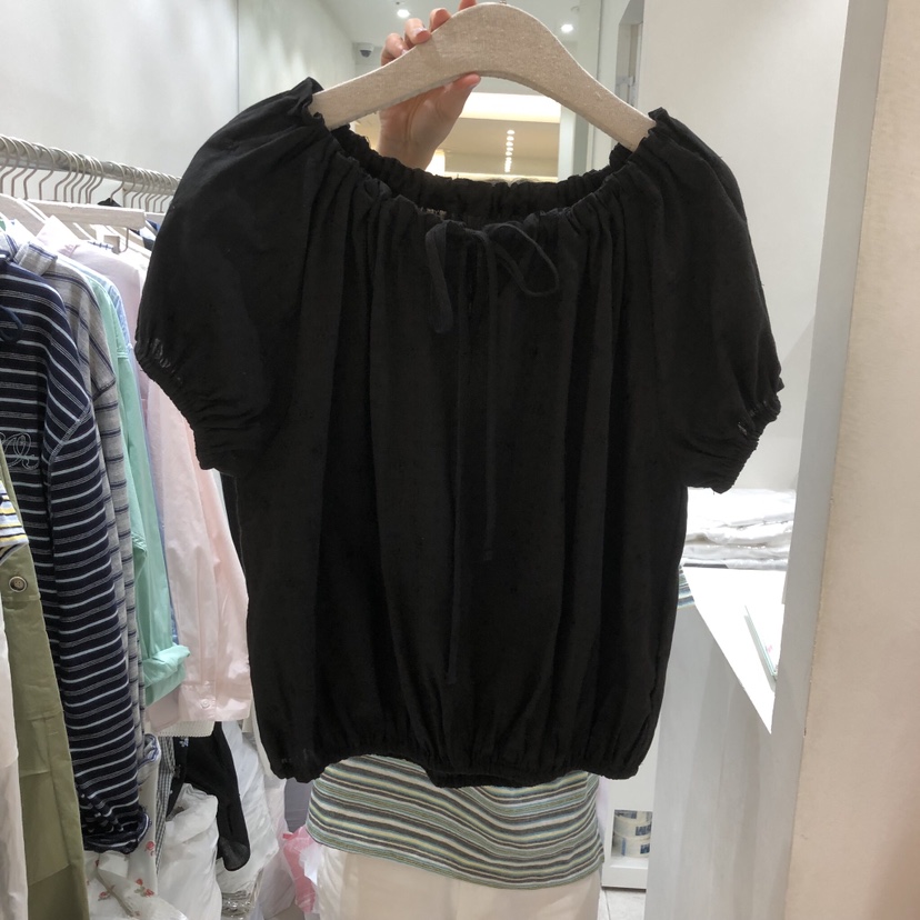 ASOME韓國直郵女裝新品職業26春夏推薦熱賣休閑襯衫蕾絲衫A.SOME襯衫/蕾絲衫圖色2