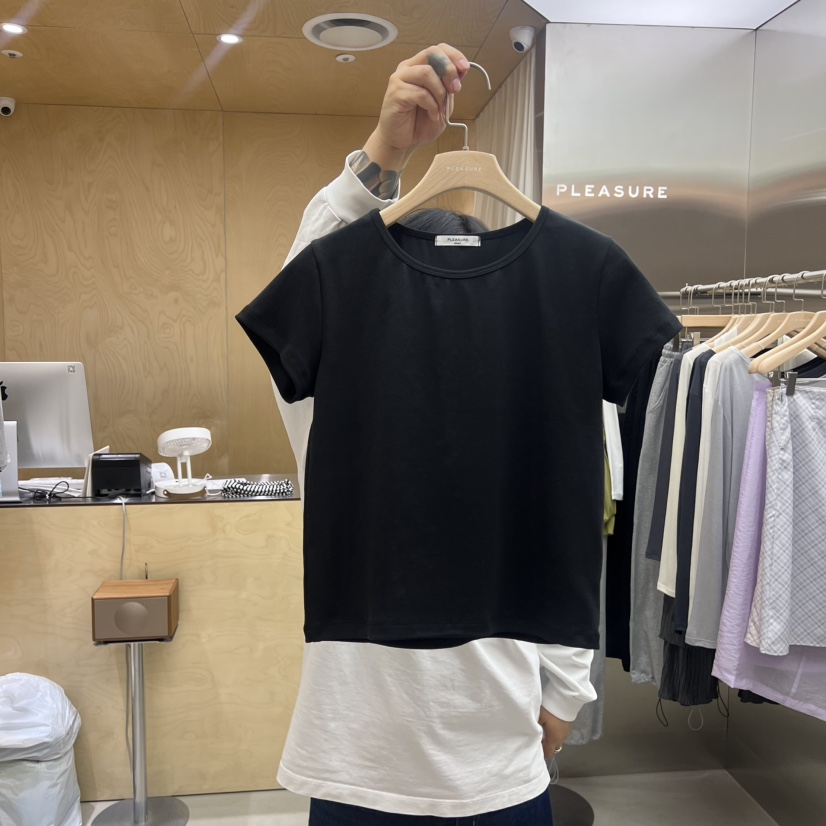 PLEASURE韓國東大門代購女裝新款推薦時尚休閑熱賣人氣T恤PLEASURET恤圖色6