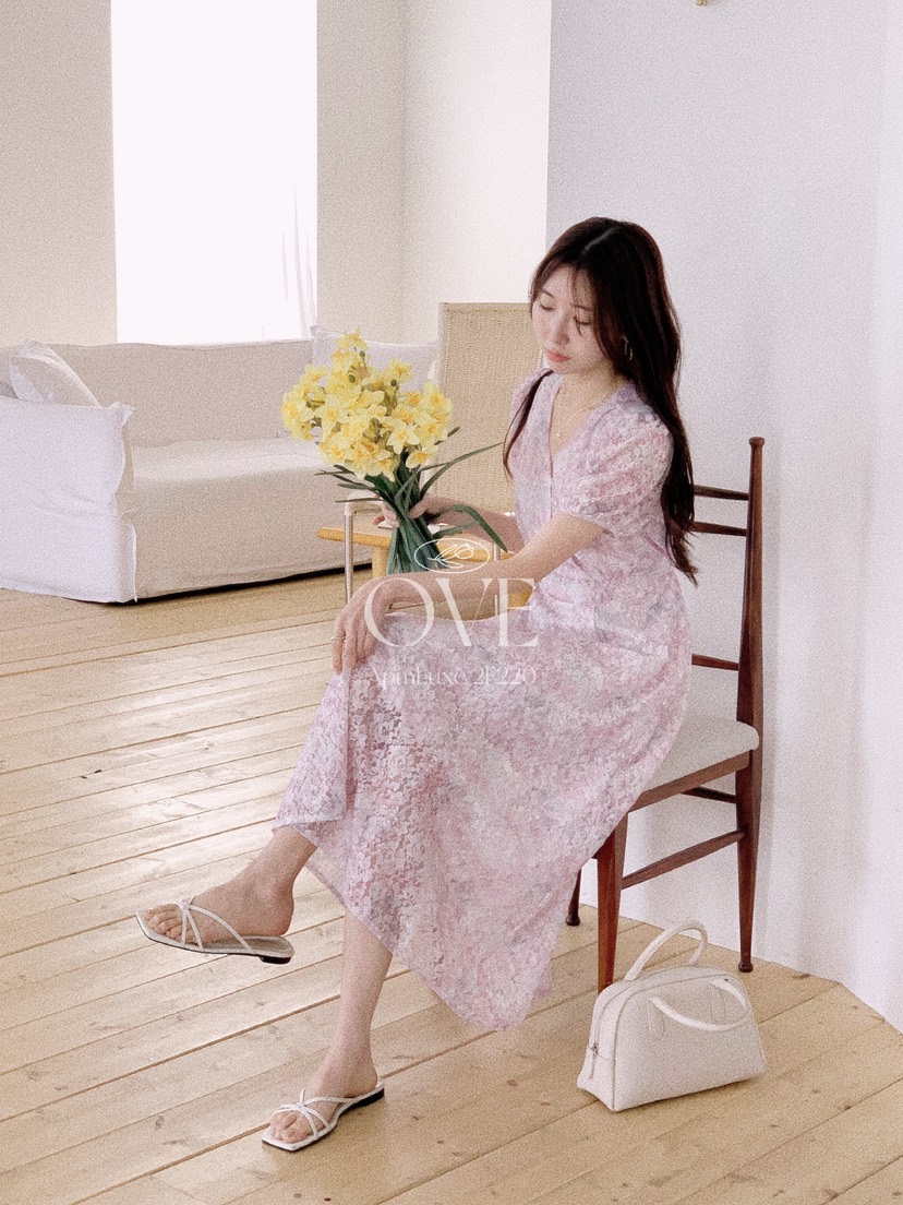 OVE韓國東大門直郵女裝新品熱賣人氣時尚26春夏休閑連衣裙OVE連衣裙