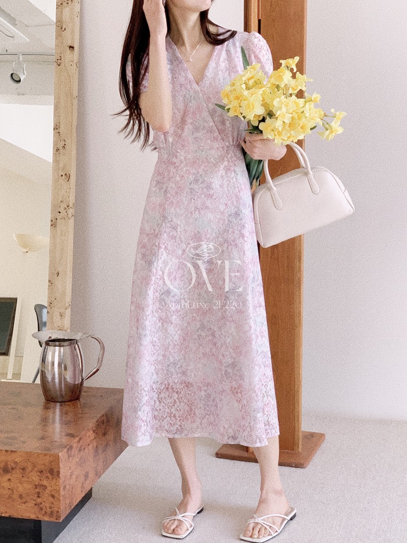 OVE韓國東大門直郵女裝新品熱賣人氣時尚26春夏休閑連衣裙OVE連衣裙