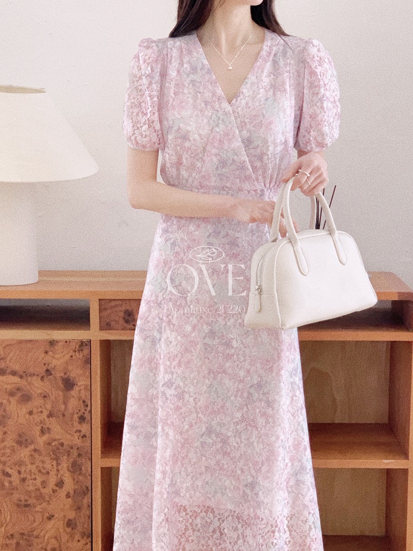 OVE韓國東大門直郵女裝新品熱賣人氣時尚26春夏休閑連衣裙OVE連衣裙